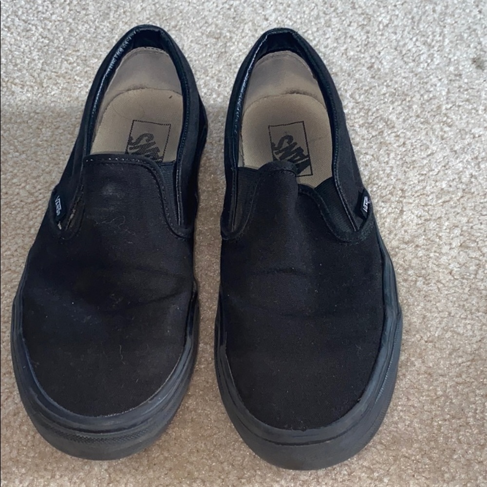 black slip on vans - Picture 2 of 2